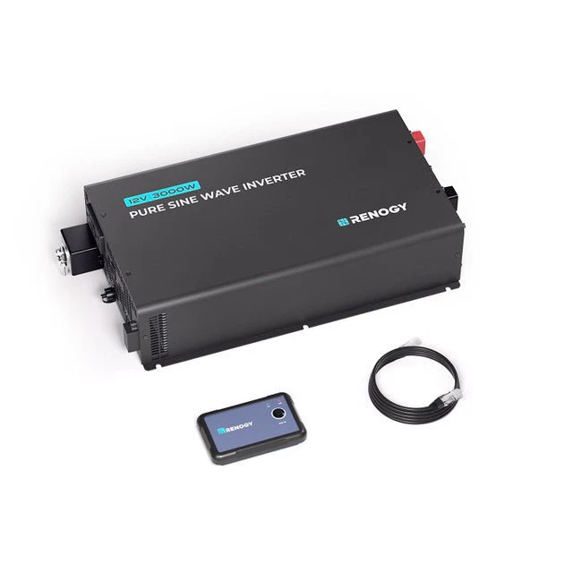 Renogy 3000W 12V Pro Pure Sine Wave Inverter With EcoSleep Mode