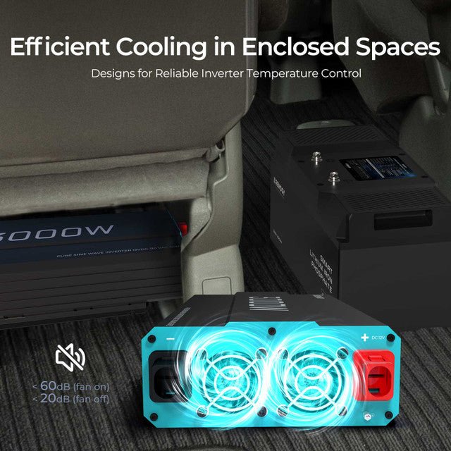 Renogy 3000W 12V Pure Sine Wave Inverter - Image 4