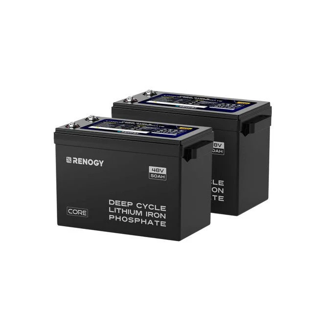 Renogy 48V 50Ah Smart Self-Heating Lithium Iron Phosphate Battery - Image 2