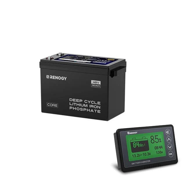Renogy 48V 50Ah Smart Self-Heating Lithium Iron Phosphate Battery - Image 4