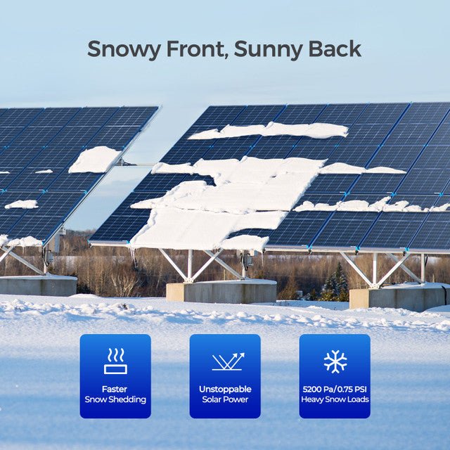 Renogy Bifacial 220 Watt 12 Volt Monocrystalline Solar Panel - Image 5