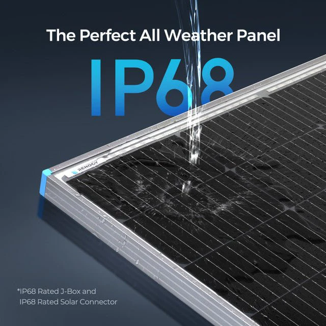 Renogy Bifacial 220 Watt 12 Volt Monocrystalline Solar Panel - Image 6