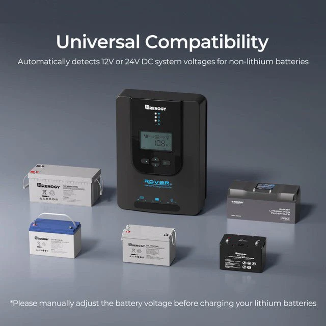 Renogy Rover Li 30 Amp MPPT Solar Charge Controller - Image 4