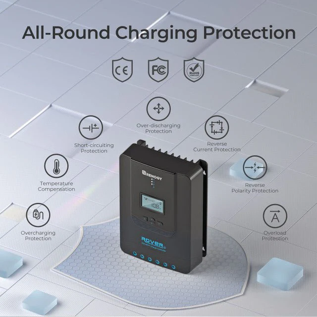 Renogy Rover Li 30 Amp MPPT Solar Charge Controller - Image 9