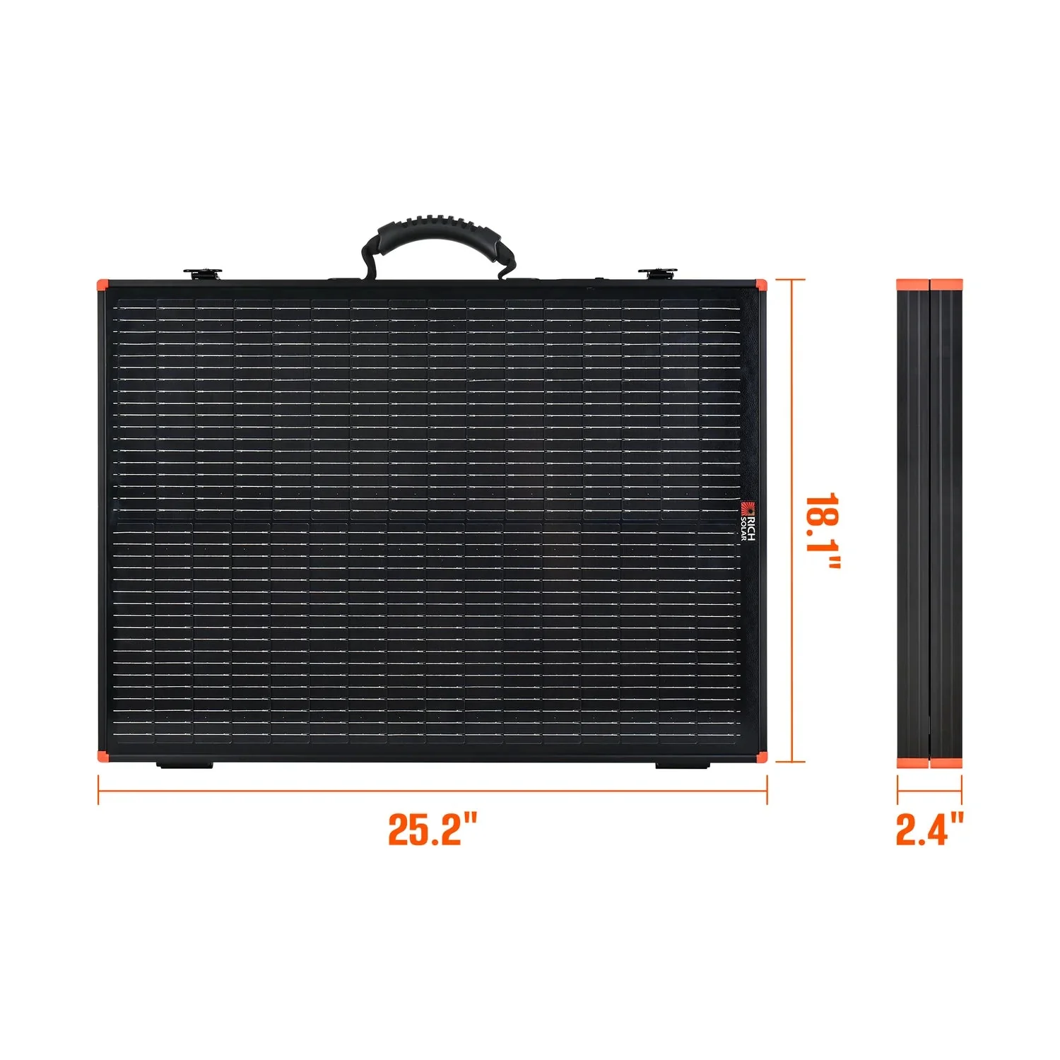 Rich Solar MEGA 100 Watt Portable Solar Panel Briefcase - Image 6
