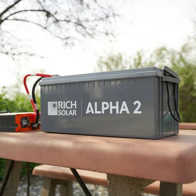 Rich Solar Alpha 2 12V 200Ah LiFePO4 Lithium Iron Phosphate Battery w/ Internal Heating and Bluetooth Function - Image 3