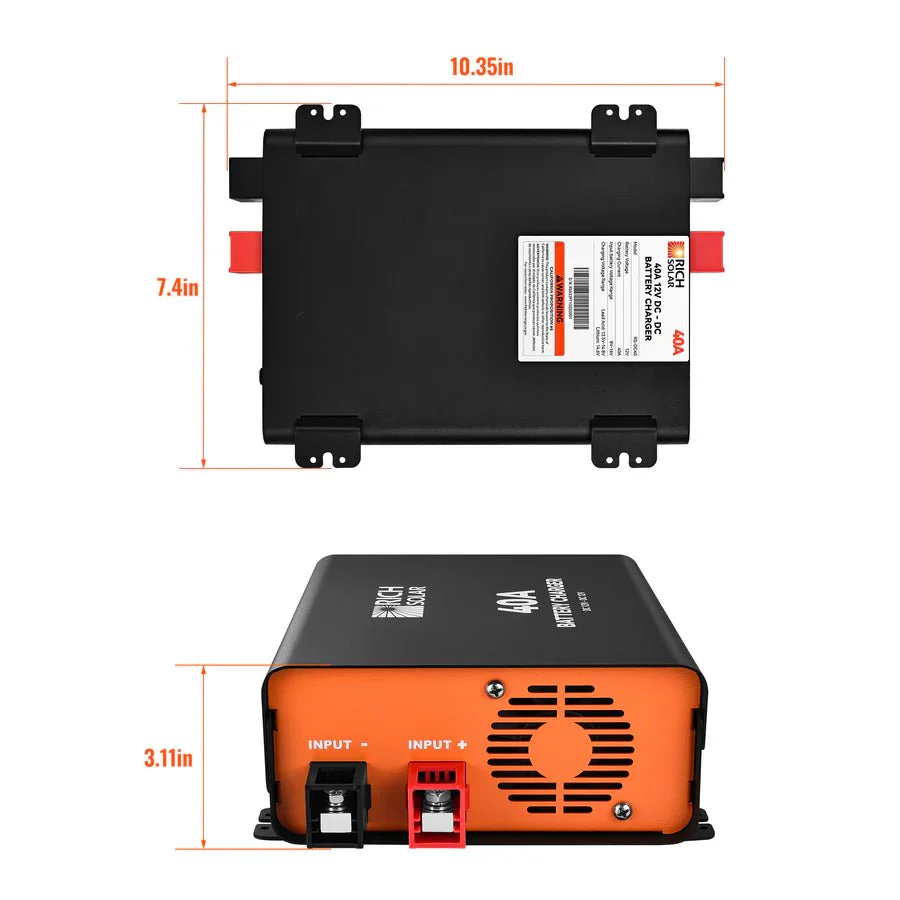 Rich Solar 12V 40A DC-DC Battery Charger - Image 2