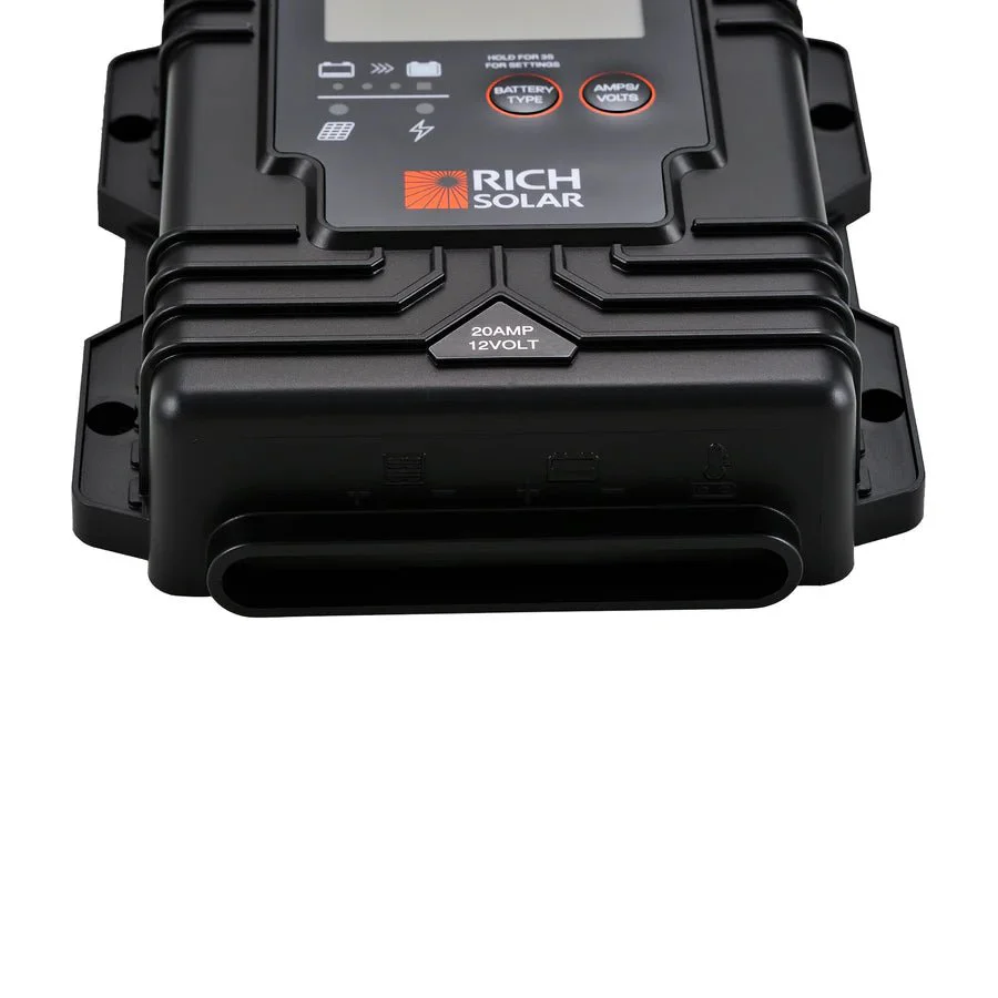 Rich Solar 20 Amp PWM Waterproof Solar Charge Controller - Image 7