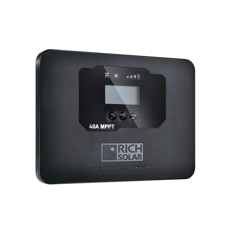 Rich Solar 40 Amp MPPT Flush Mount Solar Charge Controller - Image 3