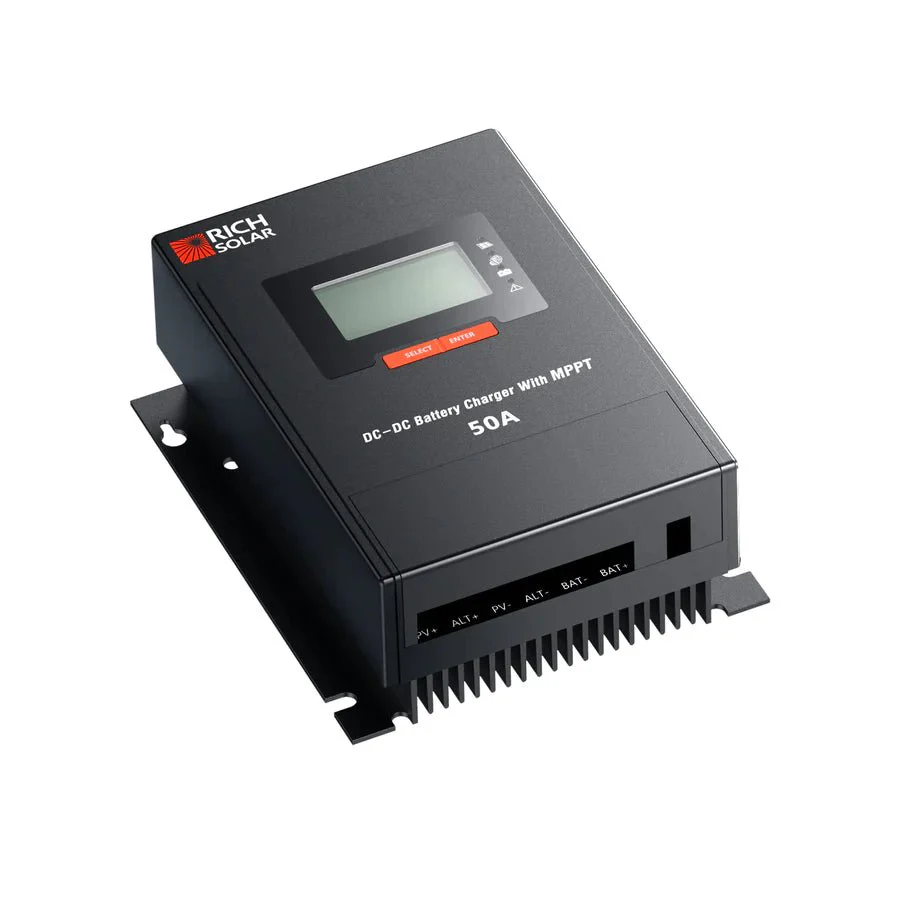 Rich Solar 50 Amp DC to DC Lithium Battery Alternator Charger with MPPT - Image 7