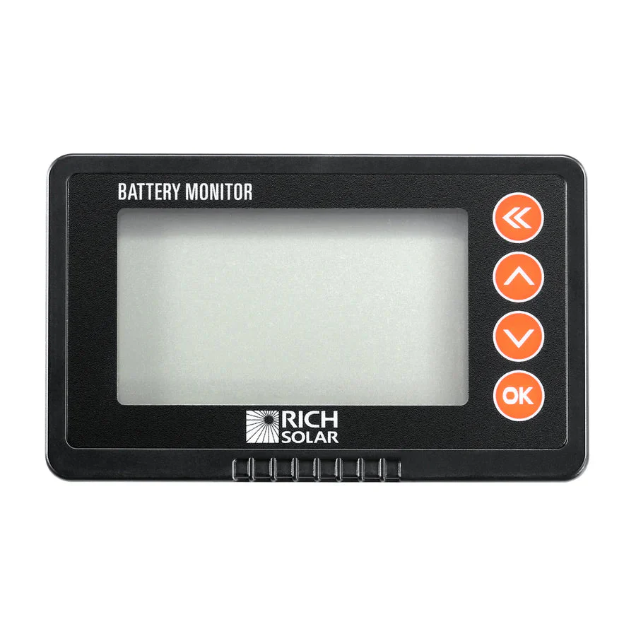 RICH SOLAR 500 Amp Battery Monitor with Shunt 8~120V 500A - Image 7