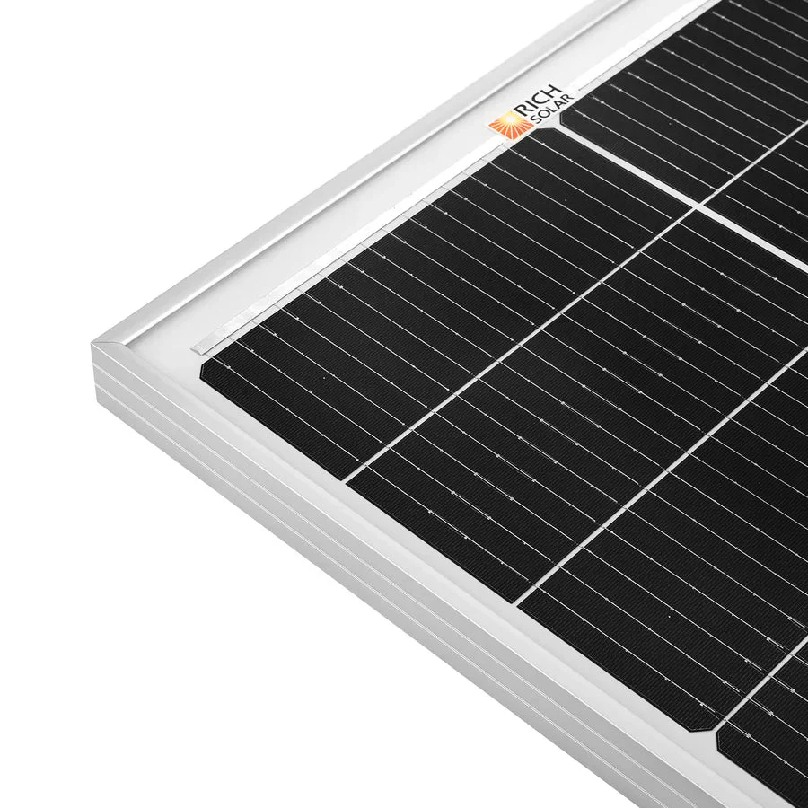Rich Solar MEGA 100 Watt 12V Slim Monocrystalline Solar Panel - Image 5