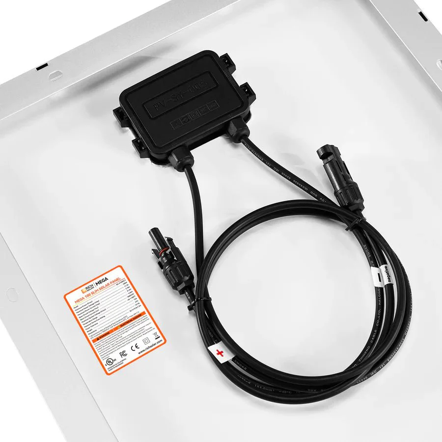 Rich Solar MEGA 100 Watt Slim Monocrystalline Solar Panel - Image 8