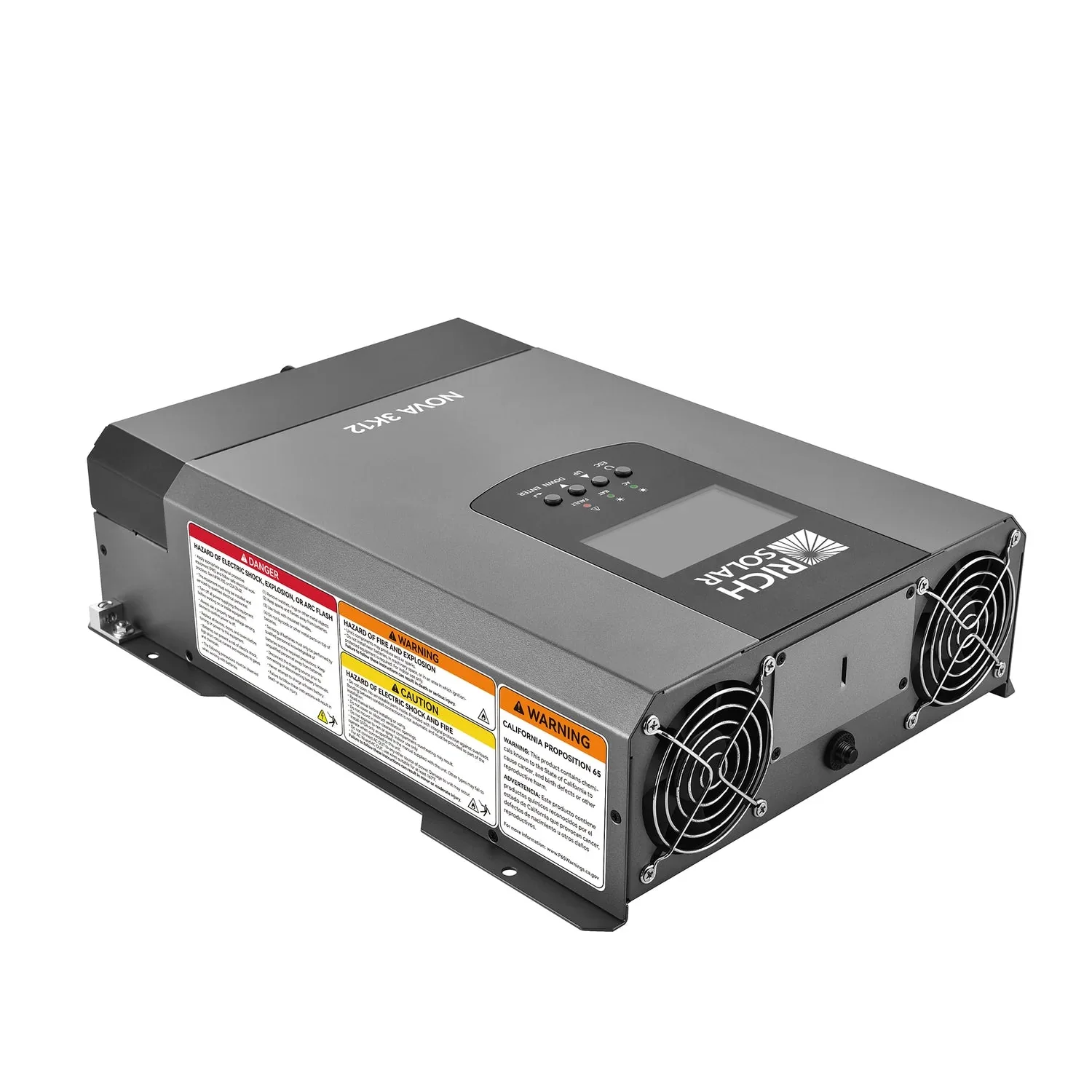 Rich Solar NOVA 3K12 3000W 12V Pure Sine Wave Inverter with Built-in Transfer Switch - Image 7
