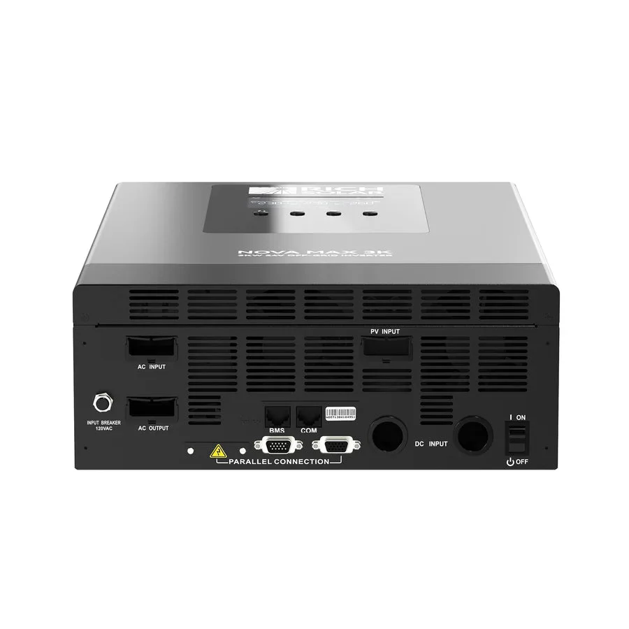 Rich Solar NOVA MAX 3K 2026 24V 3000W Off-Grid Hybrid Inverter - Image 3