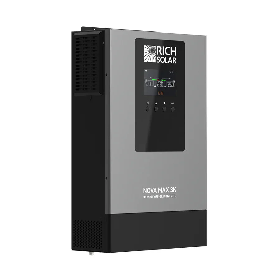 Rich Solar NOVA MAX 3K 2026 24V 3000W Off-Grid Hybrid Inverter - Image 4