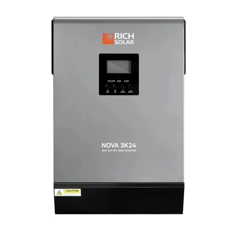 Rich Solar NOVA MAX 3K 3000W 24V Hybrid Solar Inverter - Image 6