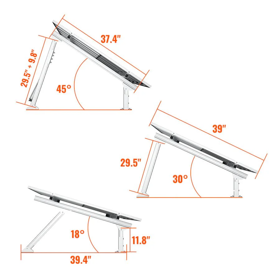 Rich Solar Solar Ground Mount Fits MEGA 100/MEGA 100 SLIM/MEGA 150 - Image 14