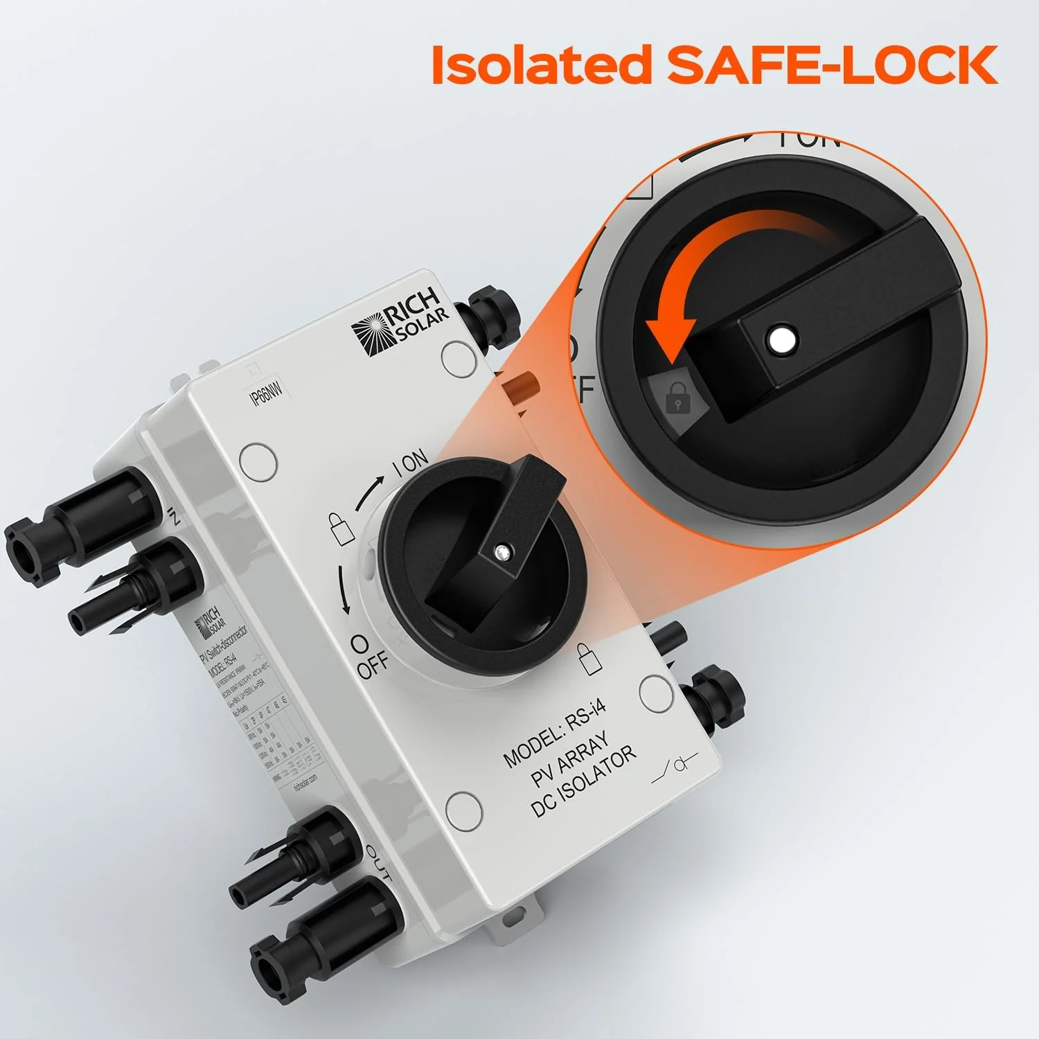 Rich Solar Solar PV DC Quick Disconnect Switch 1500V 55 Amps - Image 5