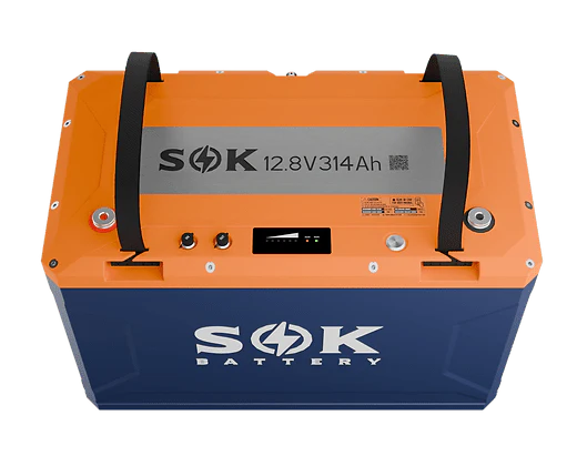 SOK Battery 12V 314Ah Lithium Iron Phosphate Battery With Built-in Heater & Bluetooth - Image 4
