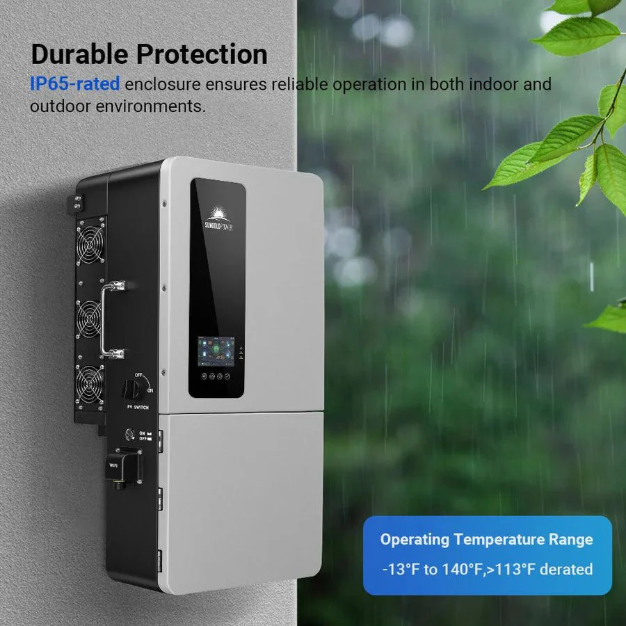 SunGoldPower 12KW 48V All-In-One Hybrid Inverter - Image 3