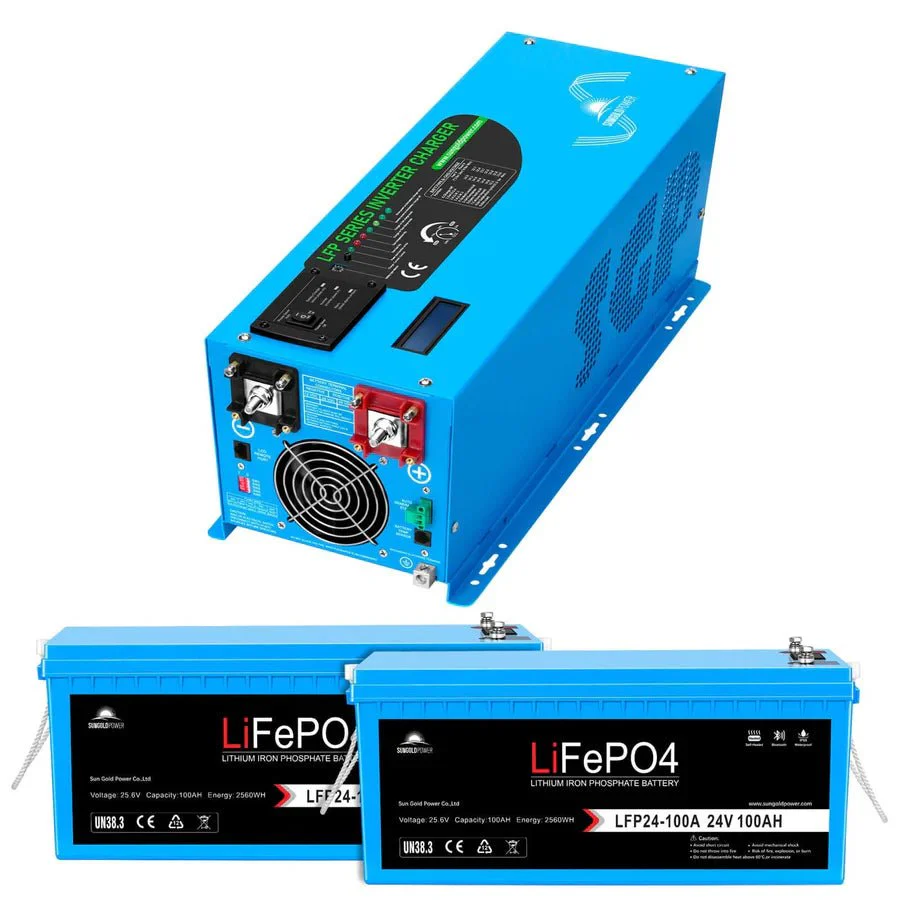 SunGoldPower 3000W DC 24V Pure Sine Wave Inverter With Charger - Image 8