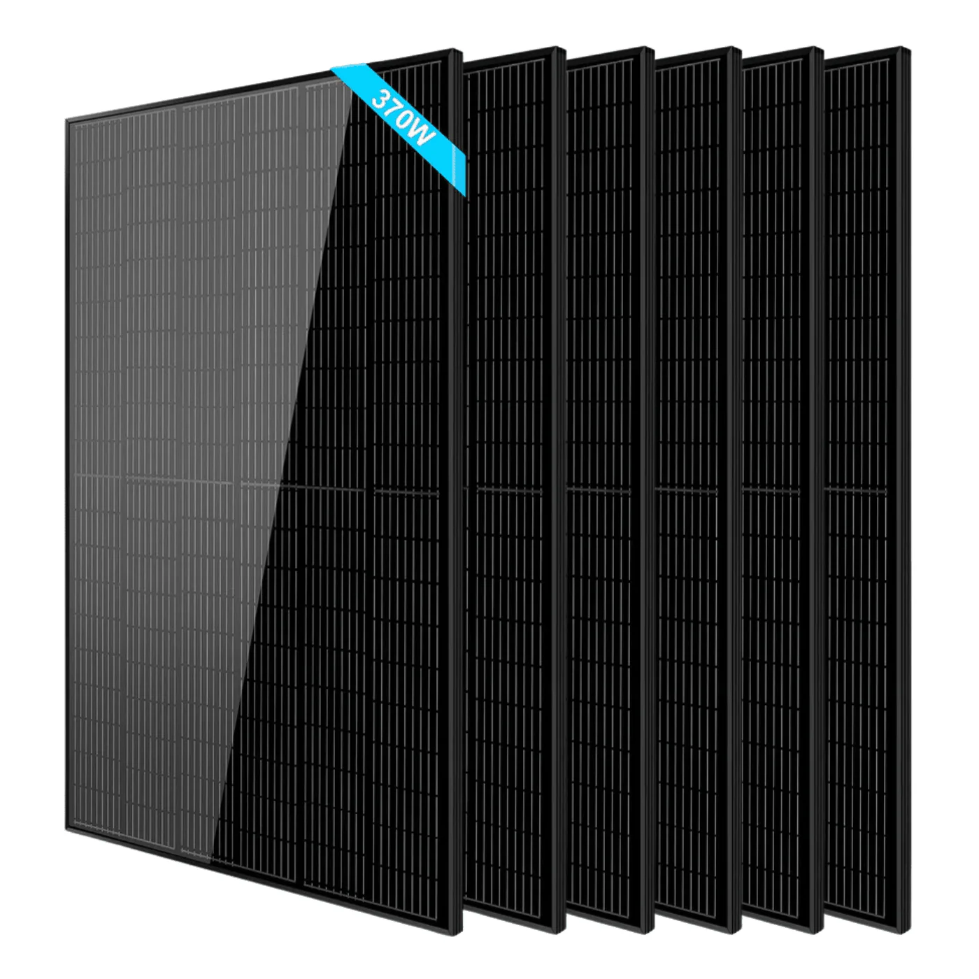 SunGoldPower 370W Monocrystalline Black PERC Solar Panel - Image 3