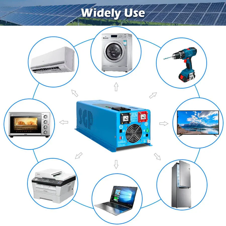 SunGoldPower 4000W DC 24V Split Phase Pure Sine Wave Inverter With Charger - Image 5