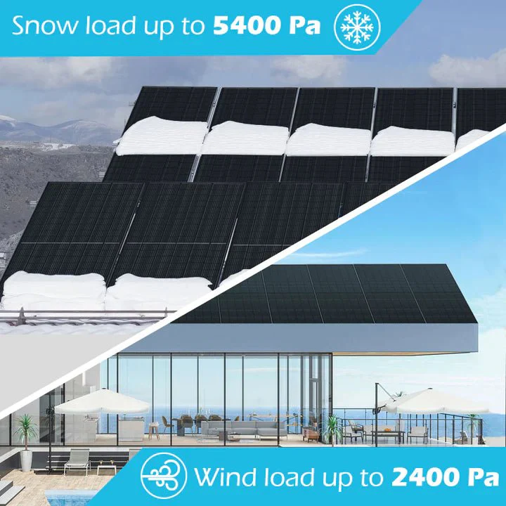 SunGoldPower 415W Monocrystalline Black PERC Solar Panels - Image 14