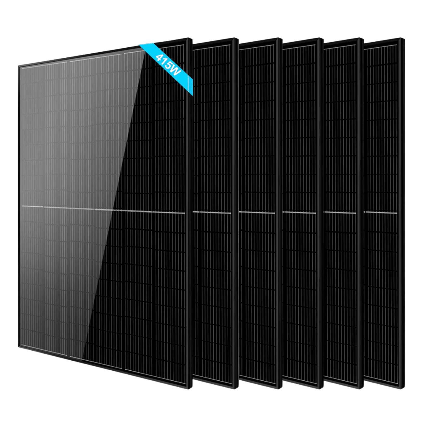 SunGoldPower 415W Monocrystalline Black PERC Solar Panels - Image 3