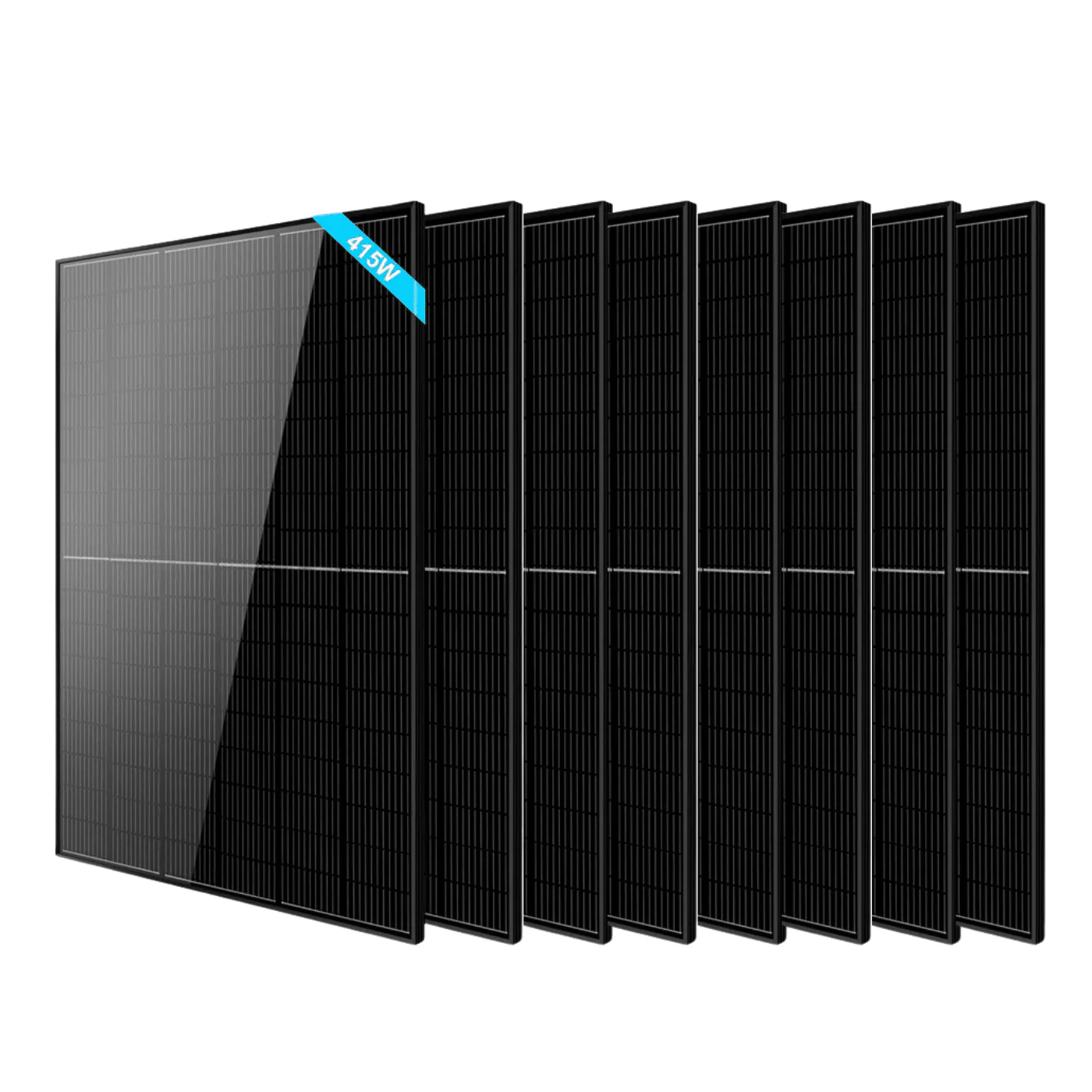 SunGoldPower 415W Monocrystalline Black PERC Solar Panels - Image 4
