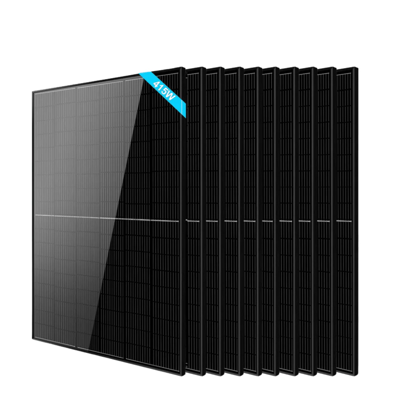 SunGoldPower 415W Monocrystalline Black PERC Solar Panels - Image 5