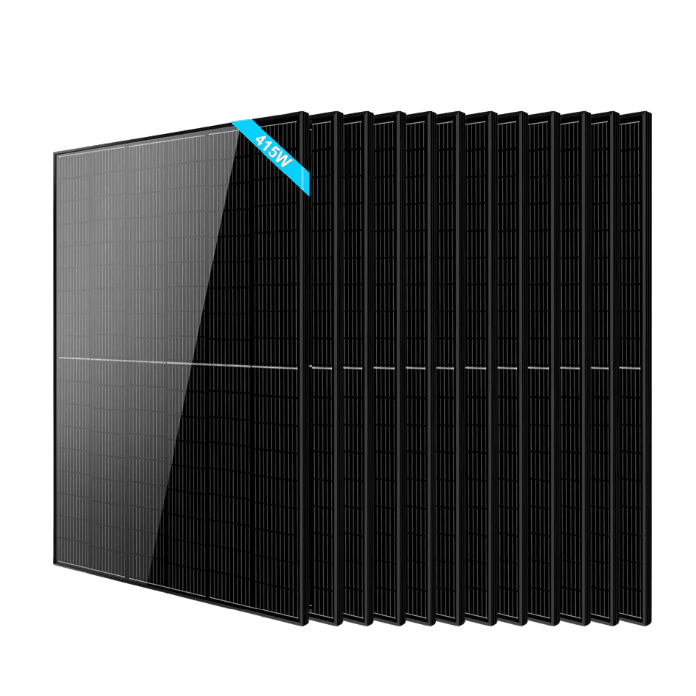 SunGoldPower 415W Monocrystalline Black PERC Solar Panels - Image 6