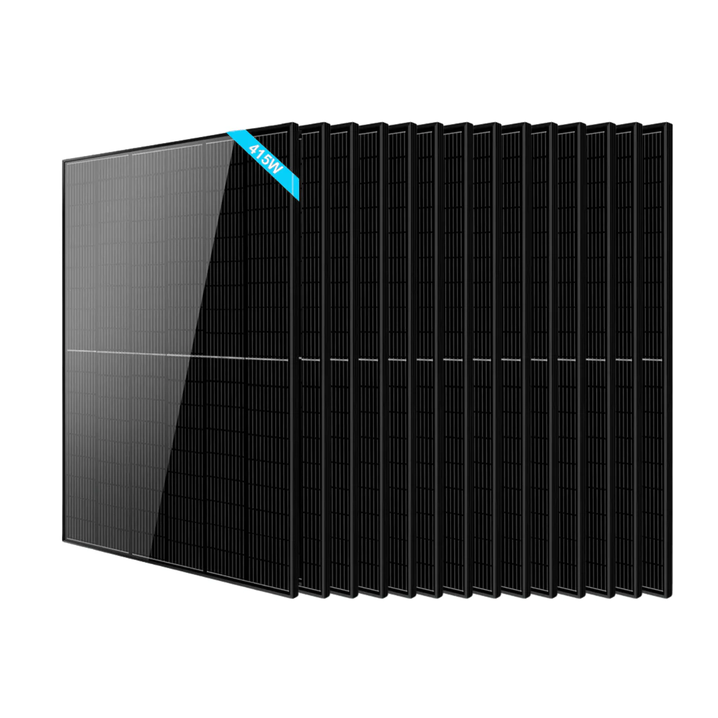 SunGoldPower 415W Monocrystalline Black PERC Solar Panels - Image 7