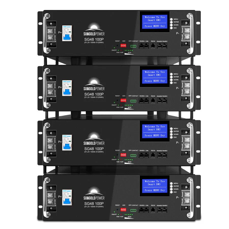 SunGoldPower 48V 100Ah Server Rack LiFePO4 Lithium Battery - Image 8