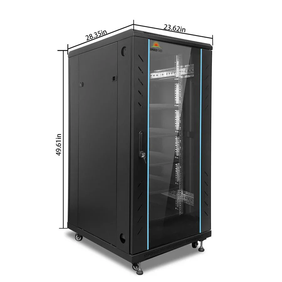 SunGoldPower Enclosed Battery Cabinet 6 Slot with Bus Bar for SG48100P/ SGH48100T - Image 5