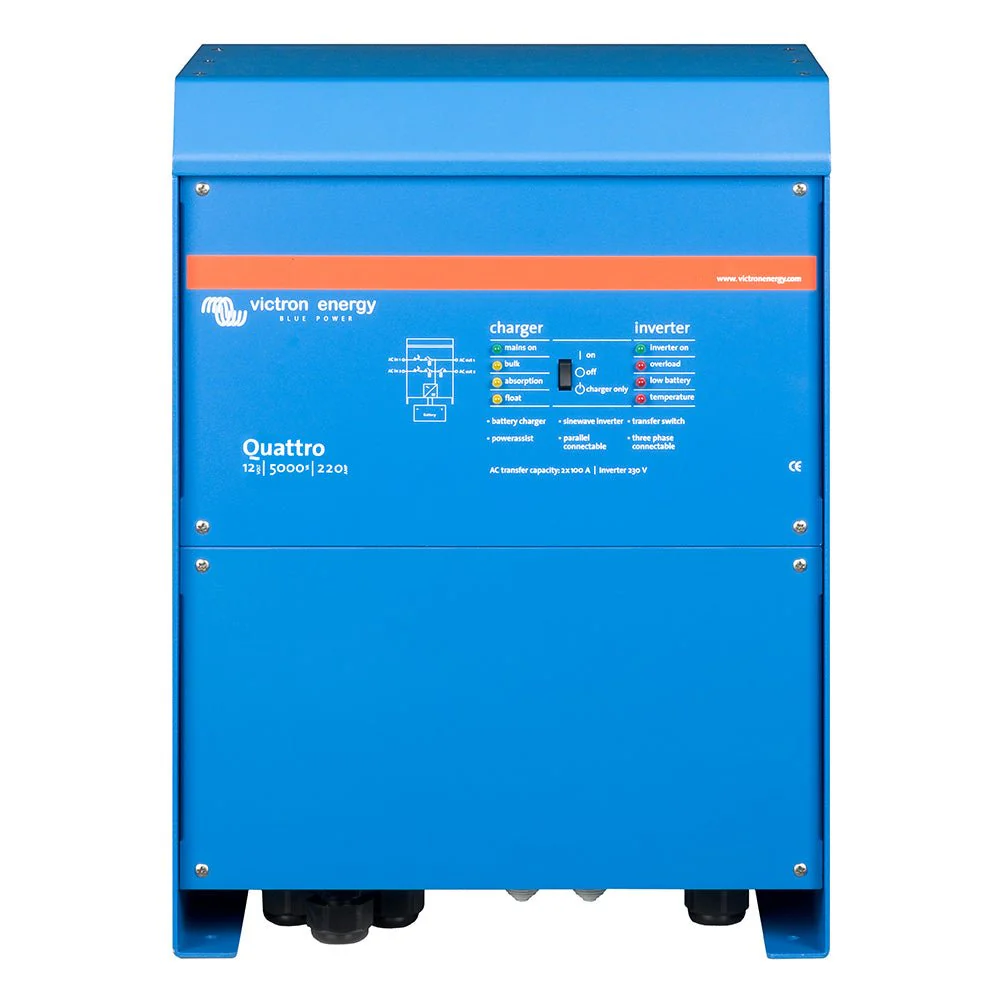 Victron Quattro 12/5000/220-100/100 120V VE.Bus (UL458)