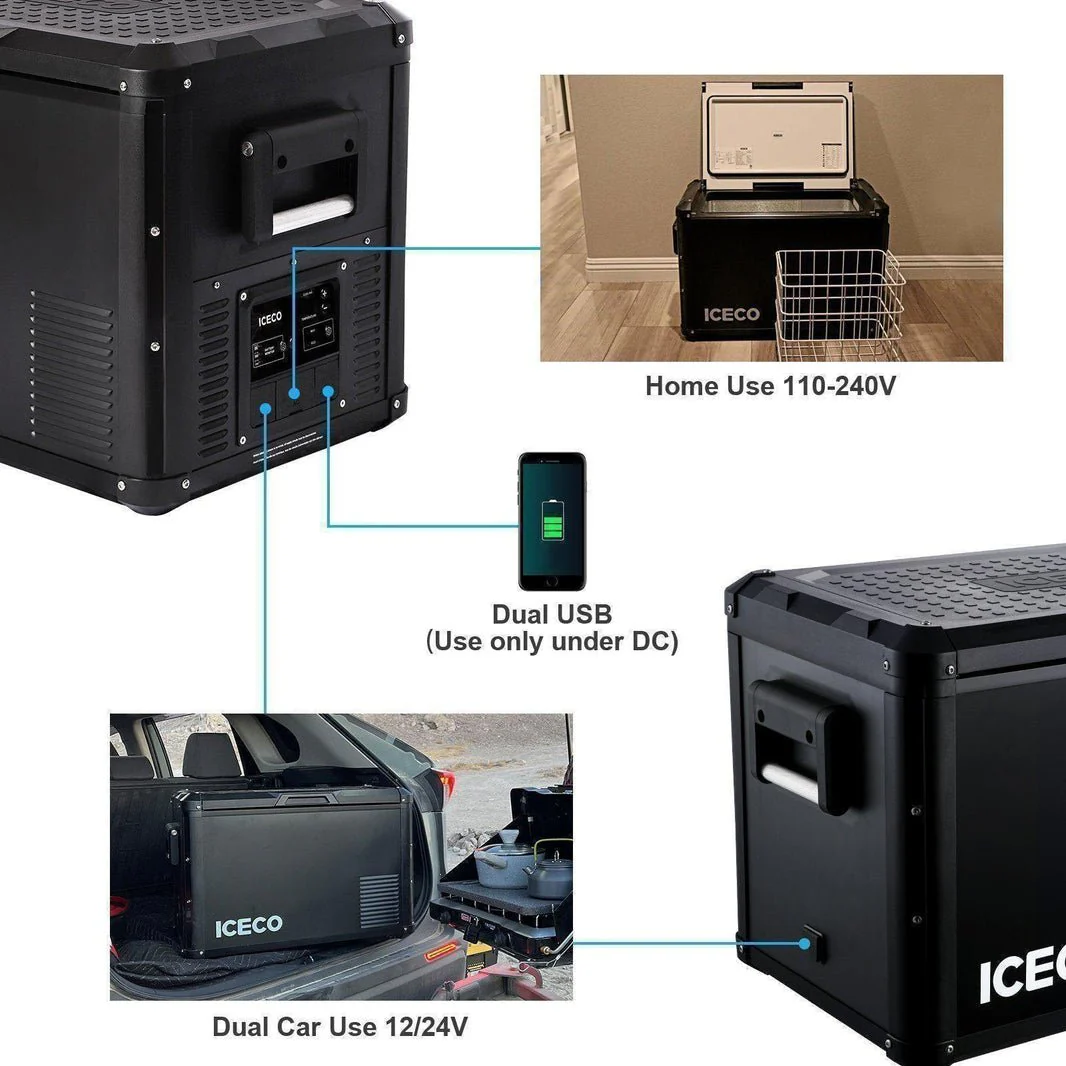 ICECO VL45ProS 47.5QT 45L Single Zone Portable Fridge Freezer - Image 7