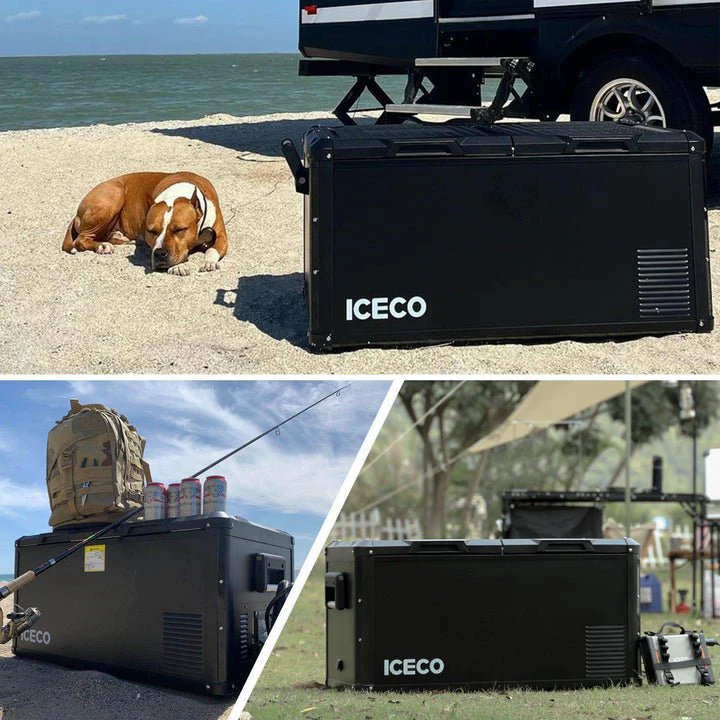ICECO VL90ProD 90L Dual Zone RV 12V Fridge Plug in Cooler - Image 9